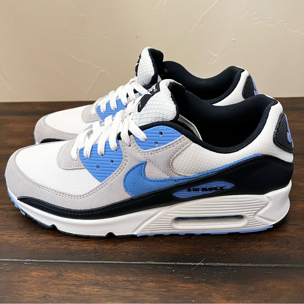 Nike Air Max 90 White University Blue (2022) Men’s 13